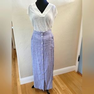 Linen skirt